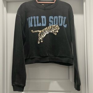 Cropped sweatshirt Maje